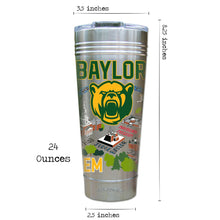 Load image into Gallery viewer, Baylor University Collegiate Thermal Tumbler (Set of 4) - PREORDER Thermal Tumbler catstudio
