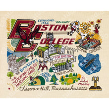 Load image into Gallery viewer, Boston College Collegiate Fine Art Print - catstudio
