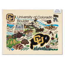 Load image into Gallery viewer, Boulder, University of Colorado Collegiate Fine Art Print - catstudio 

