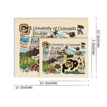 Load image into Gallery viewer, Boulder, University of Colorado Collegiate Fine Art Print - catstudio 

