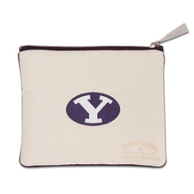 Load image into Gallery viewer, Brigham Young University (BYU) Collegiate Zip Pouch - catstudio
