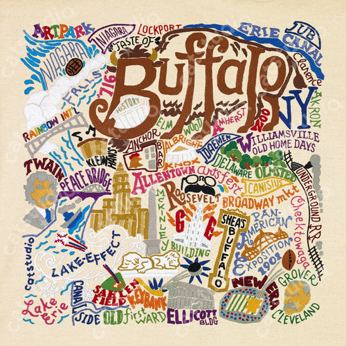 Buffalo Fine Art Print - catstudio