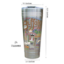 Load image into Gallery viewer, Buffalo Thermal Tumbler (Set of 4) - PREORDER Thermal Tumbler catstudio
