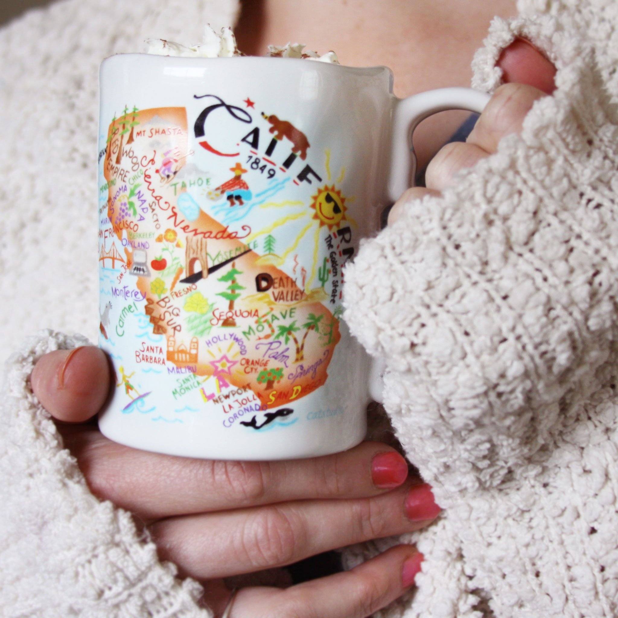california coffee cup California Mug