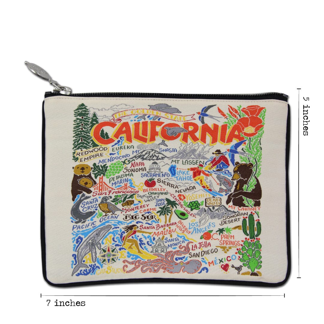 USA製 ハンドメイド L33 CALIFORNIA セイルクロス ボードケース California Zip Pouch | State Collection by catstudio – catstudio