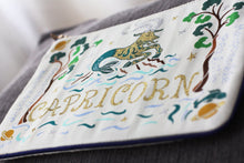 Load image into Gallery viewer, Capricorn Astrology Zip Pouch - catstudio
