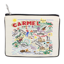 Load image into Gallery viewer, Carmel Zip Pouch - Natural - catstudio
