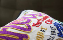 Load image into Gallery viewer, Charlotte Hand-Embroidered Pillow - catstudio
