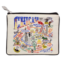 Load image into Gallery viewer, Chicago Zip Pouch - Natural - catstudio
