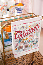 Load image into Gallery viewer, Cincinnati Dish Towel - catstudio 
