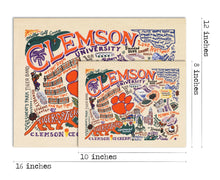 Load image into Gallery viewer, Clemson University Collegiate Fine Art Print Art Print catstudio
