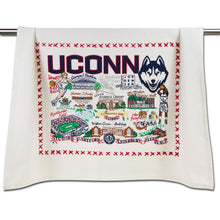 Load image into Gallery viewer, Connecticut, University of Collegiate Dish Towel - catstudio 
