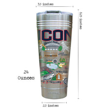 Load image into Gallery viewer, Connecticut, University of Collegiate Thermal Tumbler (Set of 4) - PREORDER Thermal Tumbler catstudio 
