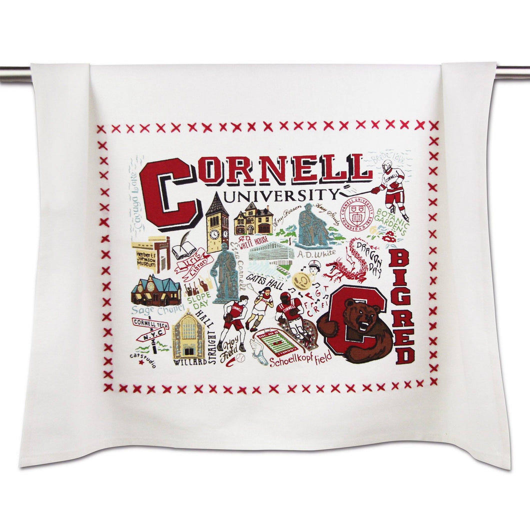 Cornell University Collegiate Dish Towel - catstudio 