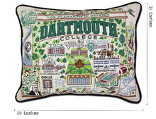 Load image into Gallery viewer, Dartmouth College Collegiate Embroidered Pillow Pillow catstudio
