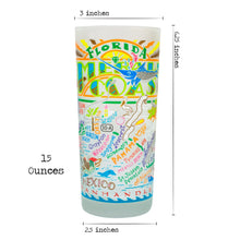 Load image into Gallery viewer, Emerald Coast Drinking Glass - catstudio
