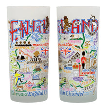 Load image into Gallery viewer, England Drinking Glass - catstudio 
