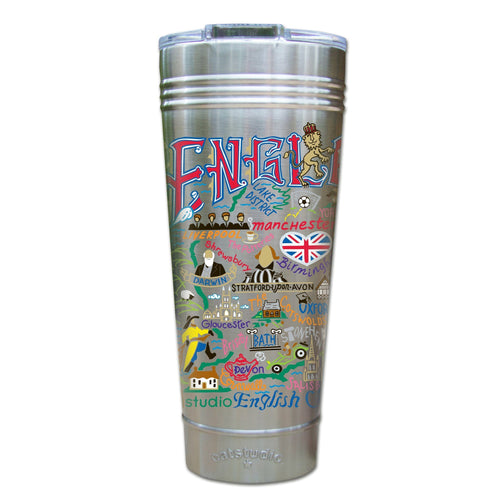 England Thermal Tumbler (Set of 4) - PREORDER Thermal Tumbler catstudio