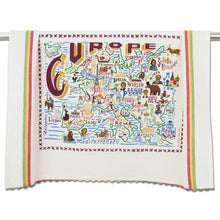 Load image into Gallery viewer, Europe Dish Towel - catstudio 
