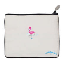 Load image into Gallery viewer, Florida Zip Pouch - Natural - catstudio
