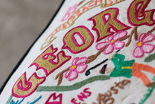 Load image into Gallery viewer, Georgia Hand-Embroidered Pillow - catstudio
