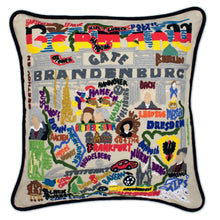 Load image into Gallery viewer, Germany Hand-Embroidered Pillow - catstudio
