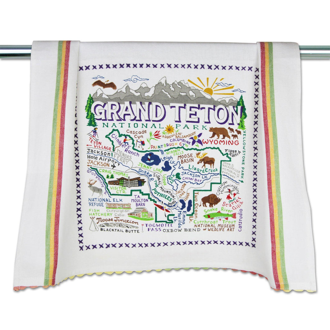 Grand Teton Dish Towel - catstudio 
