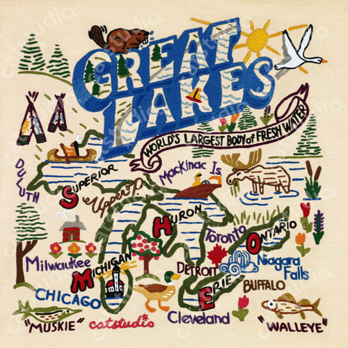 Great Lakes Fine Art Print - catstudio