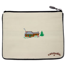 Load image into Gallery viewer, Great Smoky Mountains Zip Pouch - Natural Pouch catstudio

