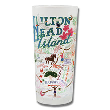Load image into Gallery viewer, Hilton Head Drinking Glass - catstudio 
