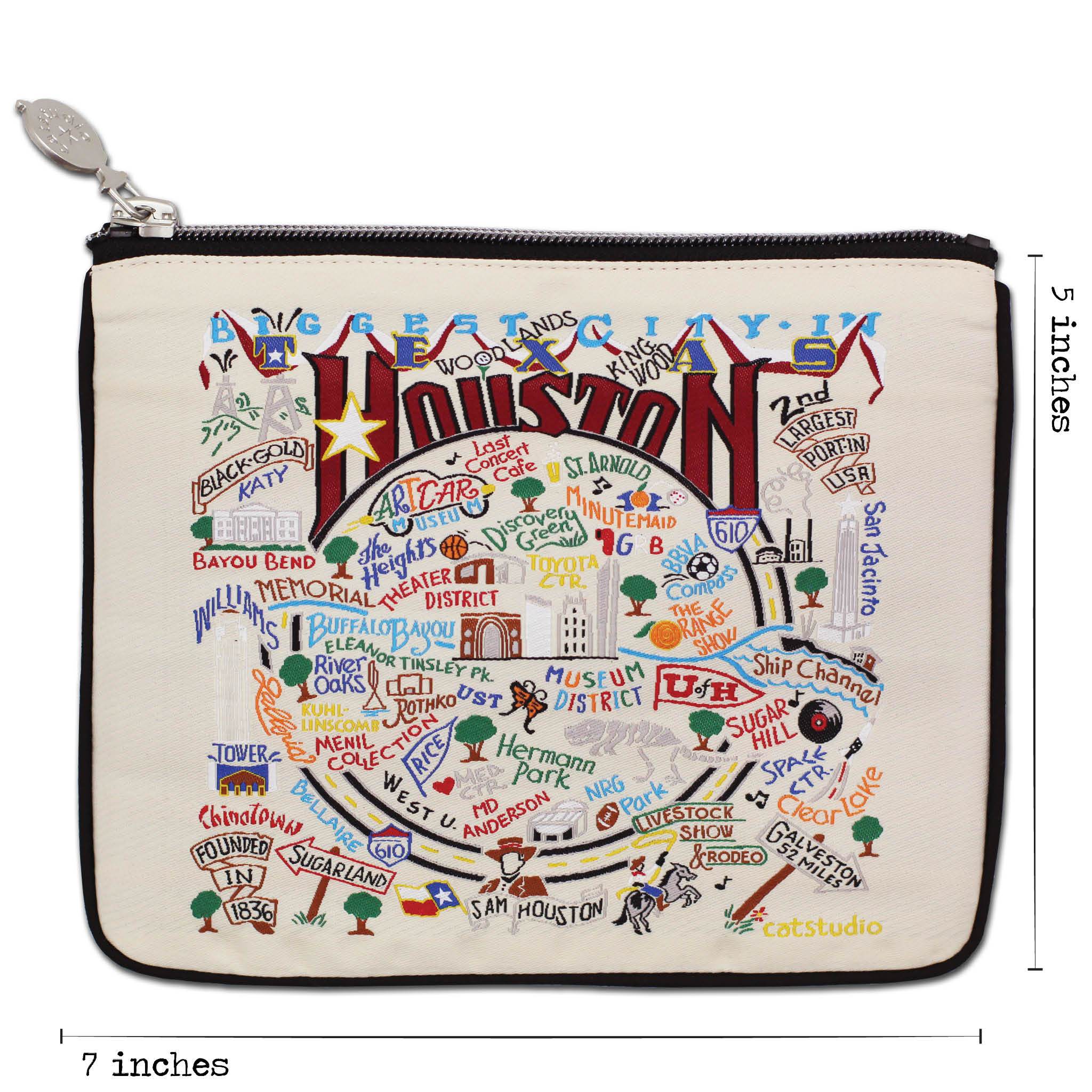 Houston Zip Pouch | Texas Collection by catstudio – catstudio