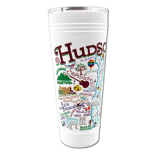 Hudson Valley Thermal Tumbler in White - Limited Edition! Thermal Tumbler catstudio 