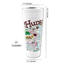 Load image into Gallery viewer, Hudson Valley Thermal Tumbler in White - Limited Edition! Thermal Tumbler catstudio 
