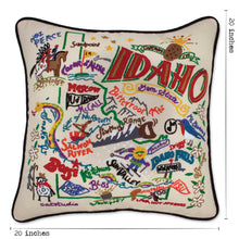 Load image into Gallery viewer, Idaho Hand-Embroidered Pillow - catstudio
