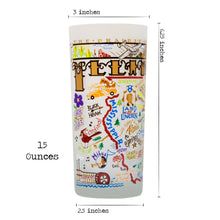 Load image into Gallery viewer, Illinois Drinking Glass - catstudio 
