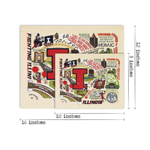 Load image into Gallery viewer, Illinois, University of Collegiate Fine Art Print Art Print catstudio 
