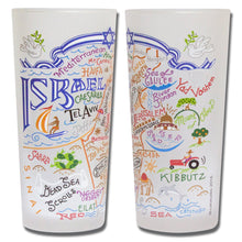 Load image into Gallery viewer, Israel Drinking Glass - catstudio 
