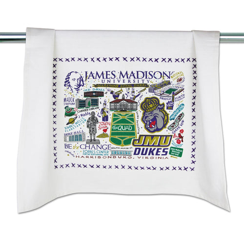 James Madison University Collegiate Dish Towel - catstudio 