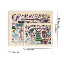 Load image into Gallery viewer, James Madison University Collegiate Fine Art Print - catstudio

