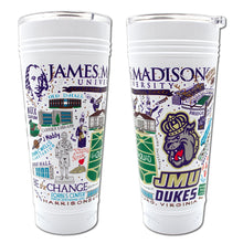 Load image into Gallery viewer, James Madison University Collegiate Thermal Tumbler in White - Limited Edition! Thermal Tumbler catstudio 
