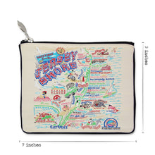Load image into Gallery viewer, Jersey Shore Zip Pouch - catstudio
