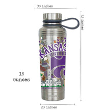Load image into Gallery viewer, Kansas State University Collegiate Thermal Bottle - catstudio 
