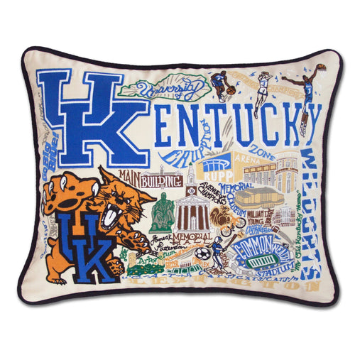 Kentucky, University of Collegiate Embroidered Pillow - catstudio 