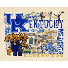 Load image into Gallery viewer, Kentucky, University of Collegiate Fine Art Print - catstudio 

