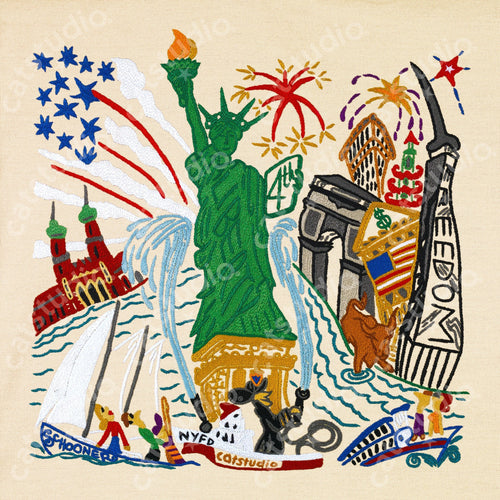 Lady Liberty Fine Art Print - catstudio