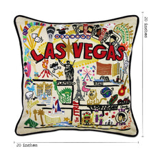 Load image into Gallery viewer, Las Vegas Hand-Embroidered Pillow Pillow catstudio 

