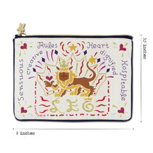 Load image into Gallery viewer, Leo Astrology Zip Pouch Pouch catstudio
