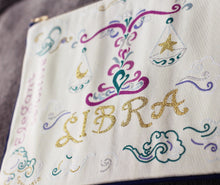 Load image into Gallery viewer, Libra Astrology Zip Pouch - catstudio
