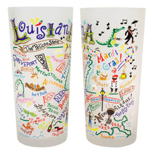Load image into Gallery viewer, Louisiana Drinking Glass - catstudio 
