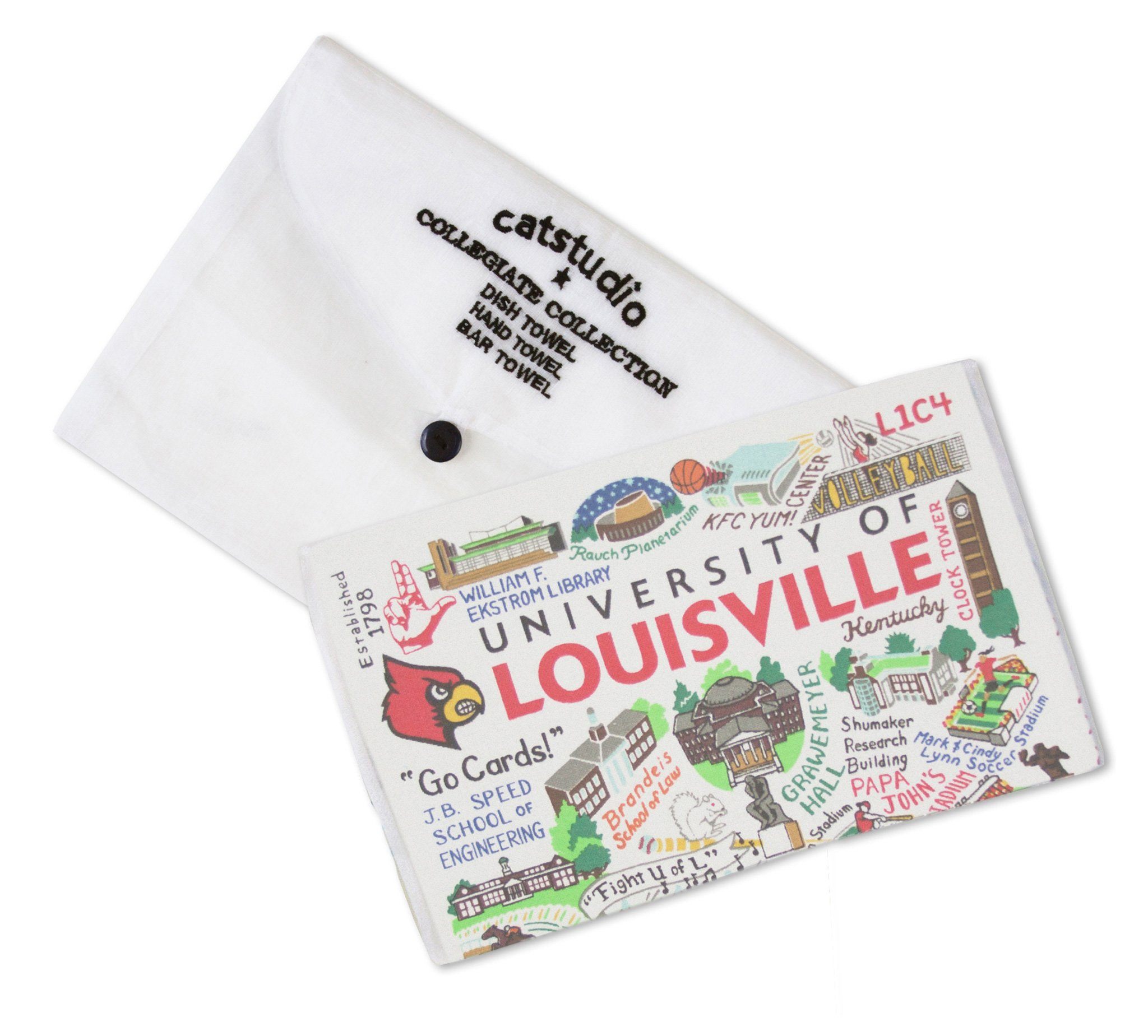 University of Louisville Dish Towel